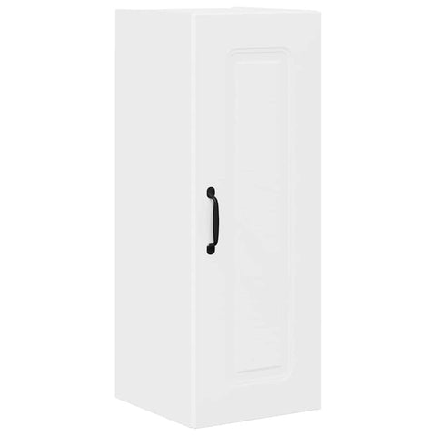 vidaXL Kitchen Wall Cabinet with Shelf 2 pcs White 30 x 31 x 80 cm