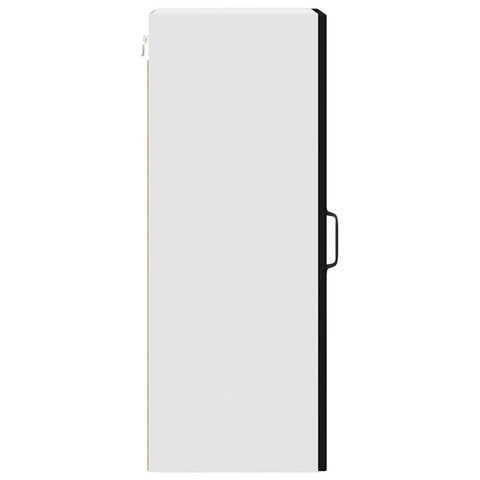 vidaXL Kitchen Wall Cabinet with Shelf 2 pcs Black 30 x 31 x 80 cm