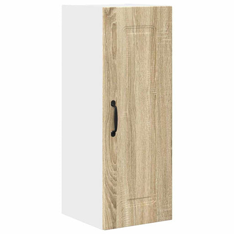 vidaXL Kitchen Wall Cabinet Sonoma Oak 30 x 31 x 80 cm Engineered Wood