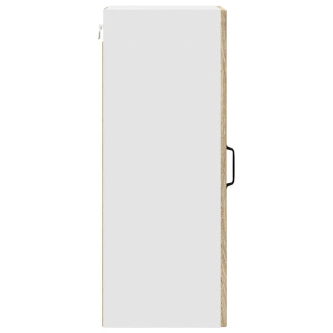 vidaXL Kitchen Wall Cabinet Sonoma Oak 30 x 31 x 80 cm Engineered Wood