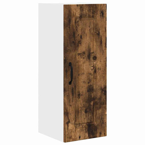 vidaXL Kitchen Wall Cabinet Smoked Oak 30 x 31 x 80 cm Engineered Wood