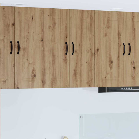vidaXL Kitchen Wall Cabinet 2 pcs Artisan Oak 30 x 31 x 80 cm
