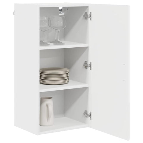 vidaXL Kitchen Wall Cabinet White 40 x 31 x 80 cm Engineered Wood