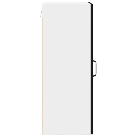 vidaXL Kitchen Wall Cabinet Black 40 x 31 x 80 cm Engineered Wood