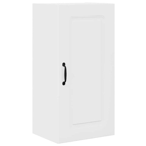 vidaXL Kitchen Wall Cabinet with Door High Gloss White 40 x 31 x 80 cm