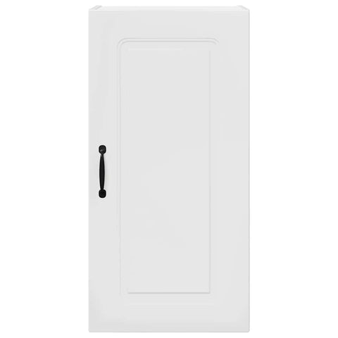 vidaXL Kitchen Wall Cabinet with Door High Gloss White 40 x 31 x 80 cm