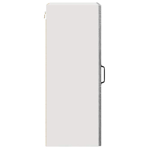 vidaXL Kitchen Wall Cabinet with Shelf Grey Sonoma 40 x 31 x 80 cm
