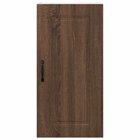 vidaXL Kitchen Wall Cabinet Brown Oak 40 x 31 x 80 cm Engineered Wood