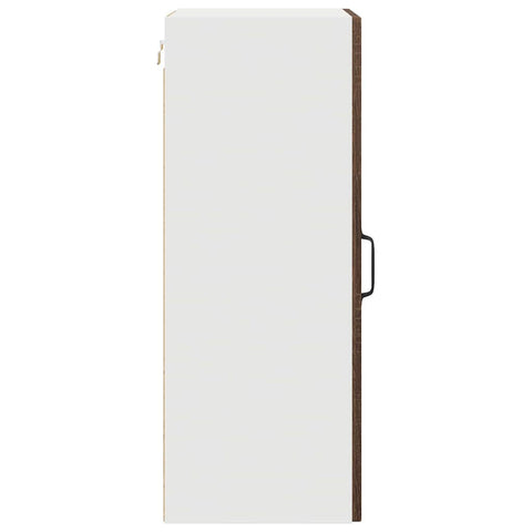 vidaXL Kitchen Wall Cabinet Brown Oak 40 x 31 x 80 cm Engineered Wood
