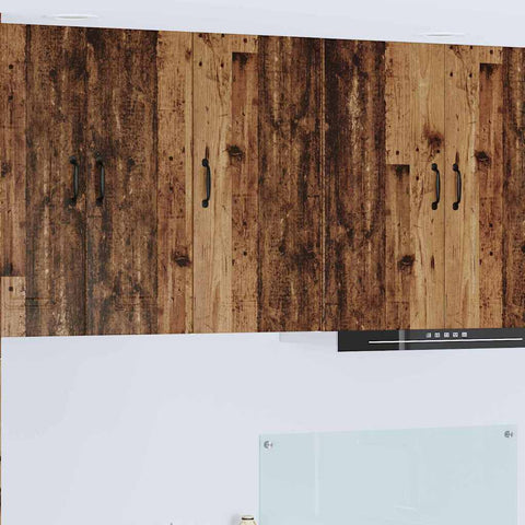 vidaXL Kitchen Wall Cabinet Old Wood 40 x 31 x 80 cm Engineered Wood