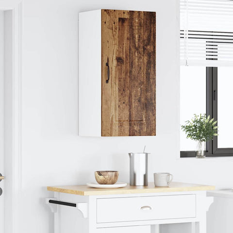 vidaXL Kitchen Wall Cabinet Old Wood 40 x 31 x 80 cm Engineered Wood