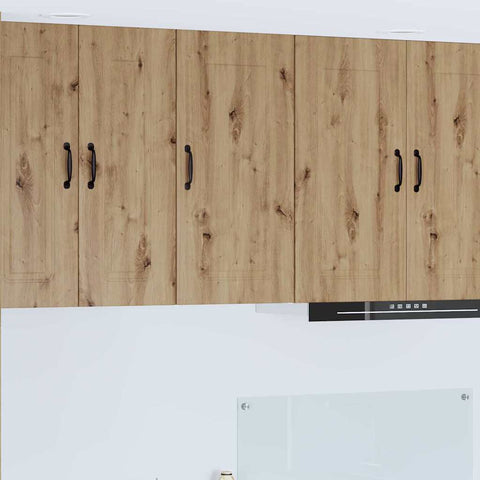 vidaXL Kitchen Wall Cabinet with Shelf Artisan Oak 40 x 31 x 80 cm