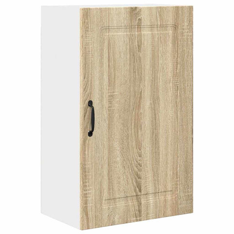 vidaXL Kitchen Wall Cabinet Sonoma Oak 50 x 31 x 80 cm Engineered Wood