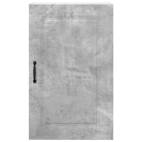 vidaXL Kitchen Wall Cabinet with Shelf Concrete Grey 50 x 31 x 80 cm