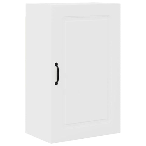 vidaXL Kitchen Wall Cabinet with Door High Gloss White 50 x 31 x 80 cm