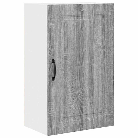 vidaXL Kitchen Wall Cabinet with Shelf Grey Sonoma 50 x 31 x 80 cm
