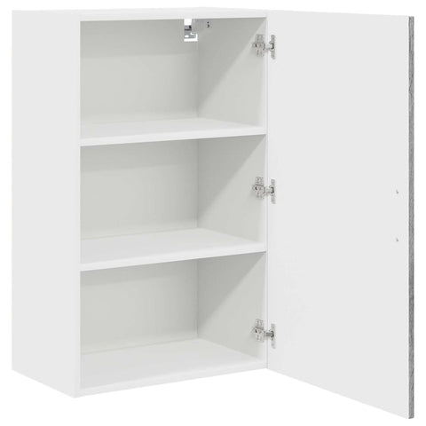 vidaXL Kitchen Wall Cabinet with Shelf Grey Sonoma 50 x 31 x 80 cm