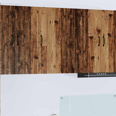 vidaXL Kitchen Wall Cabinet Old Wood 50 x 31 x 80 cm Engineered Wood