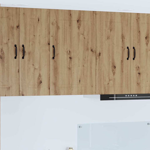 vidaXL Kitchen Wall Cabinet with Shelf Artisan Oak 50 x 31 x 80 cm