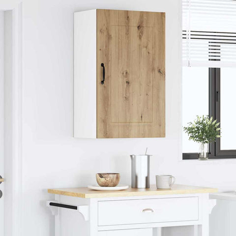 vidaXL Kitchen Wall Cabinet with Shelf Artisan Oak 50 x 31 x 80 cm