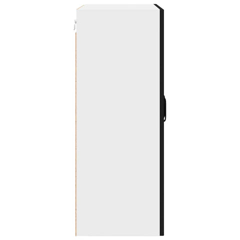 vidaXL Kitchen Wall Cabinet Black 60 x 31 x 80 cm Engineered Wood