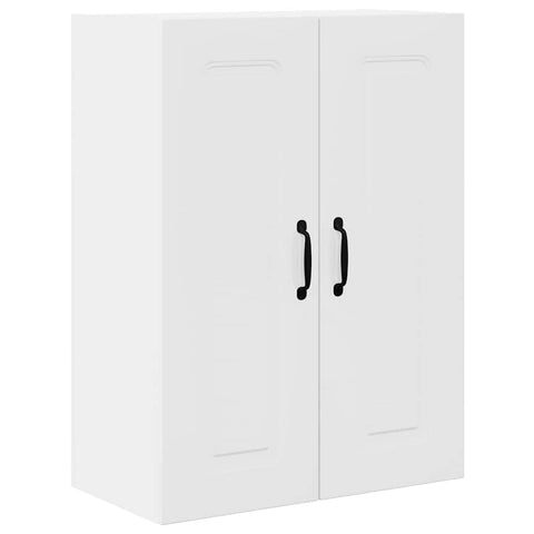 vidaXL Kitchen Wall Cabinet with Door High Gloss White 60 x 31 x 80 cm