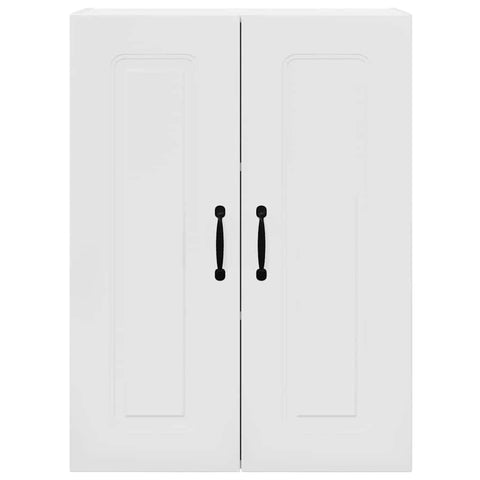 vidaXL Kitchen Wall Cabinet with Door High Gloss White 60 x 31 x 80 cm