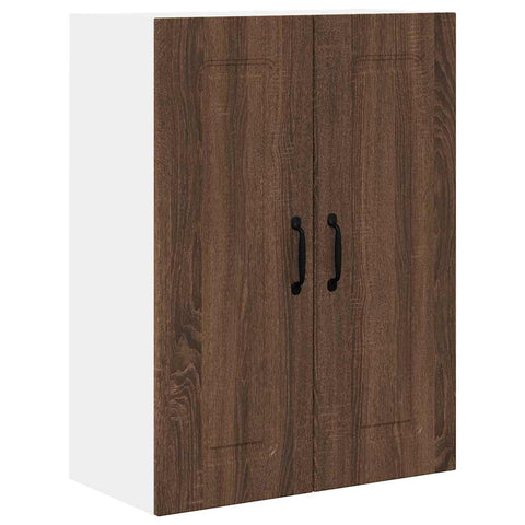 vidaXL Kitchen Wall Cabinet Brown Oak 60 x 31 x 80 cm Engineered Wood
