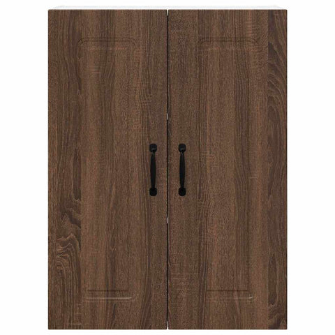 vidaXL Kitchen Wall Cabinet Brown Oak 60 x 31 x 80 cm Engineered Wood