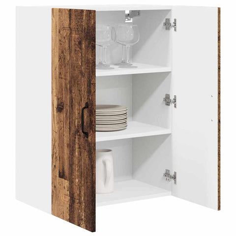 vidaXL Kitchen Wall Cabinet Old Wood 60 x 31 x 80 cm Engineered Wood