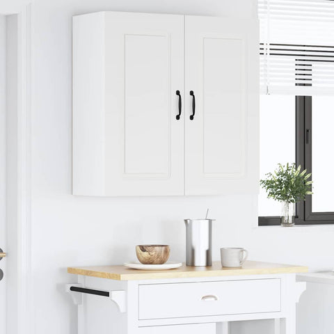 vidaXL Kitchen Wall Cabinet White 80 x 31 x 80 cm Engineered Wood