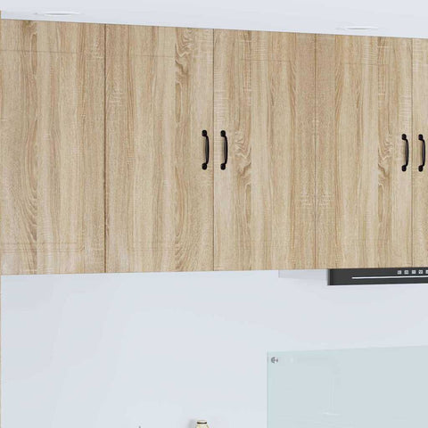 vidaXL Kitchen Wall Cabinet Sonoma Oak 80 x 31 x 80 cm Engineered Wood