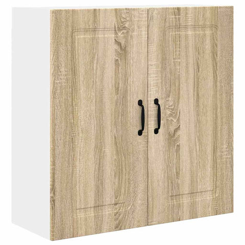 vidaXL Kitchen Wall Cabinet Sonoma Oak 80 x 31 x 80 cm Engineered Wood