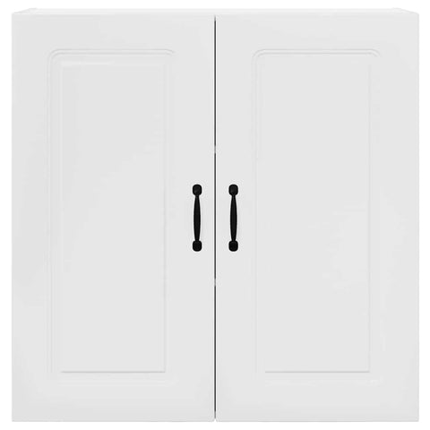vidaXL Kitchen Wall Cabinet with Door High Gloss White 80 x 31 x 80 cm