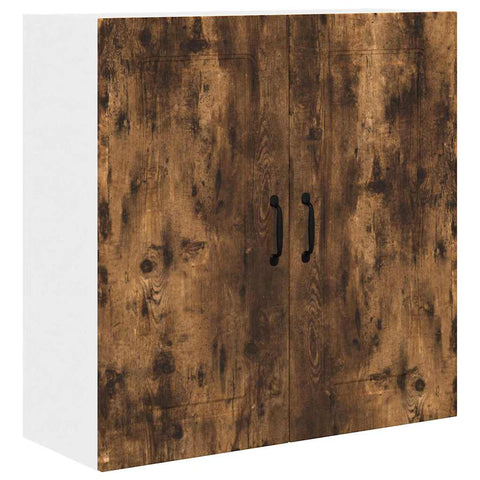 vidaXL Kitchen Wall Cabinet Smoked Oak 80 x 31 x 80 cm Engineered Wood