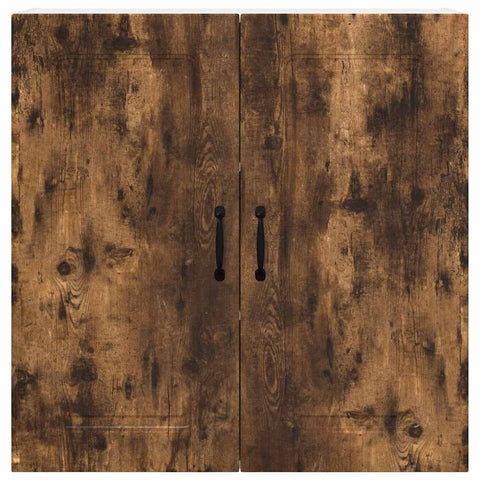 vidaXL Kitchen Wall Cabinet Smoked Oak 80 x 31 x 80 cm Engineered Wood