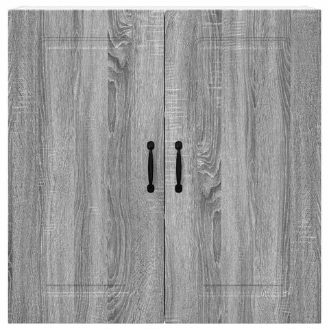 vidaXL Kitchen Wall Cabinet with Shelf Grey Sonoma 80 x 31 x 80 cm