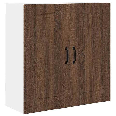 vidaXL Kitchen Wall Cabinet Brown Oak 80 x 31 x 80 cm Engineered Wood