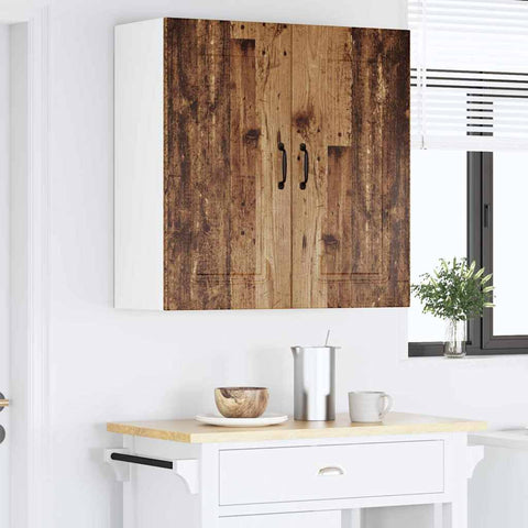 vidaXL Kitchen Wall Cabinet Old Wood 80 x 31 x 80 cm Engineered Wood