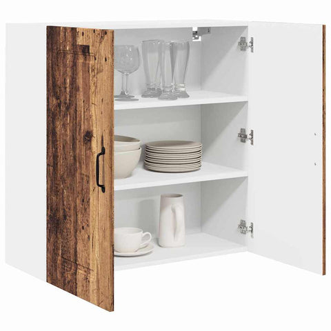 vidaXL Kitchen Wall Cabinet Old Wood 80 x 31 x 80 cm Engineered Wood