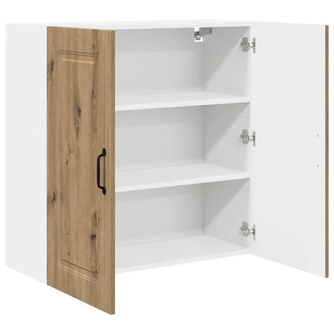 vidaXL Kitchen Wall Cabinet with Shelf Artisan Oak 80 x 31 x 80 cm