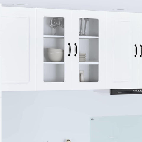 vidaXL Kitchen Wall Cabinet White 80 x 31 x 80 cm Engineered Wood