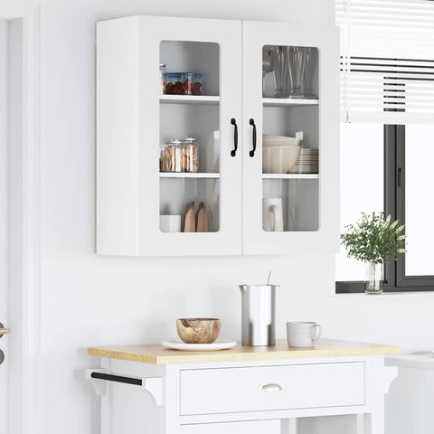 vidaXL Kitchen Wall Cabinet White 80 x 31 x 80 cm Engineered Wood