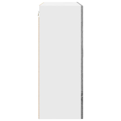 vidaXL Kitchen Wall Cabinet with Shelf Grey Sonoma 80 x 31 x 80 cm