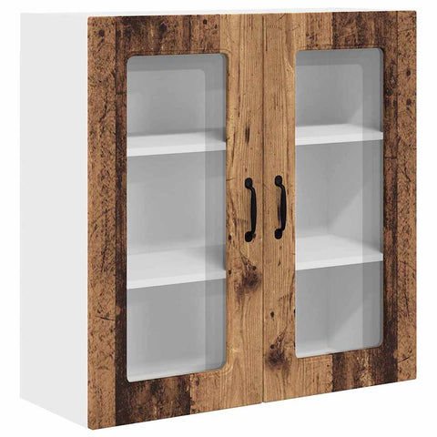 vidaXL Kitchen Wall Cabinet Old Wood 80 x 31 x 80 cm Engineered Wood
