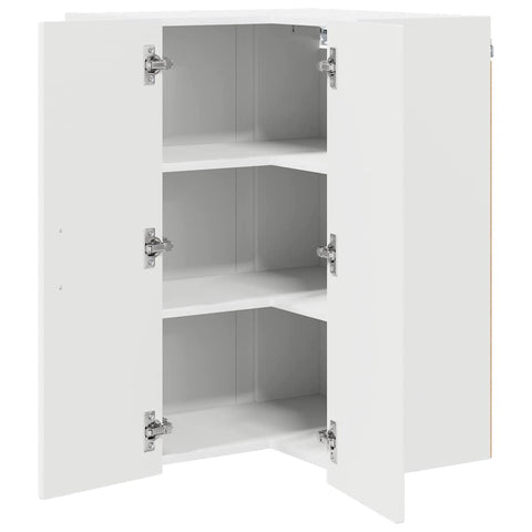 vidaXL Kitchen Wall Cabinet White 57 x 57 x 80 cm Engineered Wood