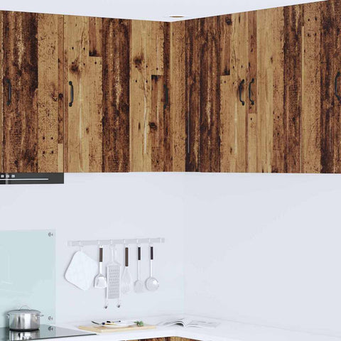 vidaXL Kitchen Wall Cabinet Old Wood 57 x 57 x 80 cm Engineered Wood