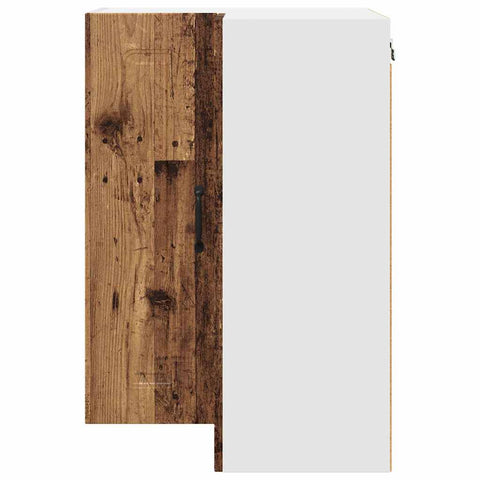 vidaXL Kitchen Wall Cabinet Old Wood 57 x 57 x 80 cm Engineered Wood