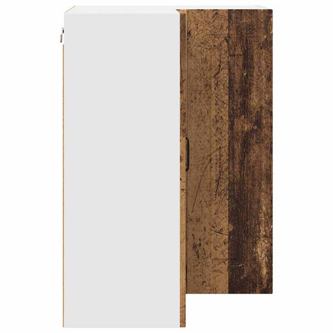 vidaXL Kitchen Wall Cabinet Old Wood 57 x 57 x 80 cm Engineered Wood