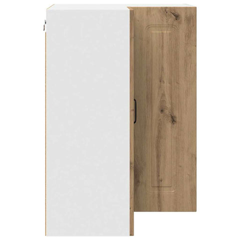 vidaXL Kitchen Wall Cabinet with Shelf Artisan Oak 57 x 57 x 80 cm